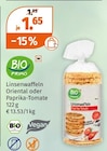 Linsenwaffeln Angebote von Bio Primo bei Müller Baden-Baden für 1,65 €