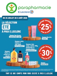 Prix et réduction Savon dans le prospectus E.Leclerc en cours Offre Savon dans le catalogue E.Leclerc du moment à la page 1