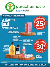 Promos Savon dans le catalogue "LA SÉLECTION ÉTÉ À PRIX E.LECLERC" de E.Leclerc Savon en promo dans le catalogue E.Leclerc à la page 1