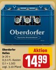 Aktuelle Bier Angebote bei REWE in Detmold Aktuelles Helles Angebot bei REWE in Detmold ab 14,99 €