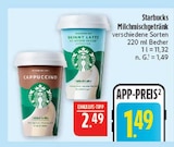 Cappuccino Milchmischgetränk Angebote von Starbucks bei Marktkauf Schweinfurt für 1,49 €