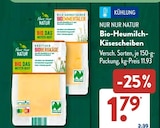 Bio-Heumilch-Käsescheiben von Nur Nur Natur im aktuellen ALDI SÜD Prospekt für 1,79 €