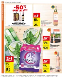 Promo Vin Bordeaux dans le catalogue Carrefour du moment à la page 24