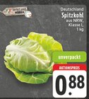 Spitzkohl bei EDEKA im Kürten Prospekt für 0,88 €