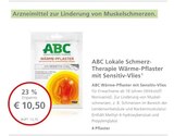 LINDA Premiumapotheke Baden-Baden - ABC Lokale Schmerz-Therapie Wärme-Pflaster mit Sensitiv-Vlies Angebot im Prospekt ABC Lokale Schmerz-Therapie Wärme-Pflaster mit Sensitiv-Vlies bei LINDA Premiumapotheke im Baden-Baden Prospekt für 10,50 €
