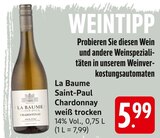 E center Salach - Chardonnay weiß trocken Angebot im Prospekt Chardonnay weiß trocken bei E center im Salach Prospekt für 5,99 €