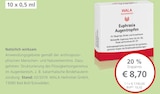 LINDA Bad Krozingen - Euphrasia Augentropfen Angebot im Prospekt Euphrasia Augentropfen bei LINDA im Bad Krozingen Prospekt für 8,70 €