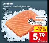 Aktuelles Lachsfilet Angebot bei Netto Marken-Discount in Bochum ab 5,79 €