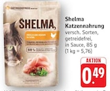 Katzennahrung Angebote von Shelma bei E center Neustadt für 0,49 €