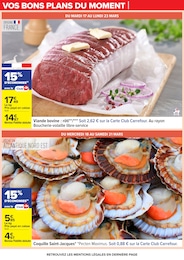 Prix et réduction Coquille Saint-Jacques dans le prospectus Carrefour en cours Offre Coquille Saint-Jacques dans le catalogue Carrefour du moment à la page 21
