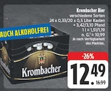 Bier Angebote von Krombacher bei EDEKA Bautzen für 12,49 €