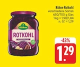 EDEKA Wittichenau - Rotkohl Angebot im Prospekt Rotkohl bei EDEKA im Wittichenau Prospekt für 1,29 €