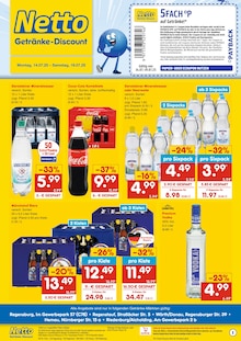 Netto Marken-Discount Prospekt "DER ORT, AN DEM DU IMMER AUSGEZEICHNETE PREISE FINDEST." mit  Seiten (Regensburg)