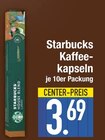 Kaffeekapseln im EDEKA Prospekt Kaffeekapseln von Starbucks im aktuellen EDEKA Prospekt für 3,69 €
