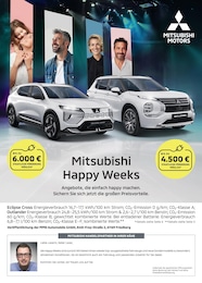 Mitsubishi Prospekt für Roßtal: "Mitsubishi Happy Weeks", 1 Seite, 16.03.2026 - 12.04.2026