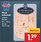 Wurst Aufschnitt bei Netto Marken-Discount im Thüngersheim Prospekt für 1,29 €