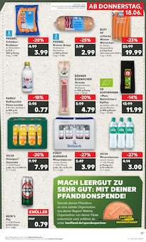 Bier im Kaufland Prospekt "Hier bin ich richtig" mit 56 Seiten (Bremen)