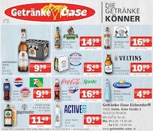 Cola im Getränke Oase Prospekt "Aktuelle Angebote" mit 1 Seiten (Rheda-Wiedenbrück)
