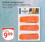 Aktuelle Lachs Angebote bei GLOBUS in Bochum Aktuelles Lachsportionen Angebot bei GLOBUS in Bochum ab 9,99 €