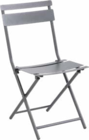 Chaise pliante Clivia en promo chez Botanic Cannes à 36,99 €
