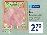 Bio-Kochschinken von Bio im aktuellen ALDI SÜD Prospekt für 2,79 €