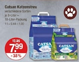 Katzenstreu von Catsan im aktuellen V-Markt Prospekt für 7,99 €