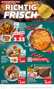 Schweinefilet im aktuellen Kaufland Prospekt (Augsburg) Schweinefilet im Kaufland Prospekt "Aktuelle Angebote" mit 61 Seiten (Augsburg)