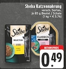 Katzennahrung Selection von Sheba für 0,49 € bei E center im Angebot Katzennahrung Selection von Sheba im aktuellen E center Prospekt