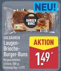 Laugen-Brioche-Burger-Buns im Angebot bei ALDI Nord in Potsdam Laugen-Brioche-Burger-Buns Angebote von Goldähren bei ALDI Nord Potsdam für 1,49 €