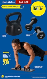 Prix et réduction Sport dans le prospectus Lidl en cours Offre Sport dans le catalogue Lidl du moment à la page 34