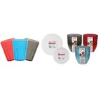 SUR TOUTE LA VAISSELLE EN PLASTIQUE RÉUTILISABLE - COULEUR ET BLANCHE en promo chez Carrefour SUR TOUTE LA VAISSELLE EN PLASTIQUE RÉUTILISABLE - COULEUR ET BLANCHE dans le catalogue Carrefour