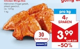 Aktuelles Chicken Wings Box Angebot bei Netto Marken-Discount in Reutlingen ab 3,99 €