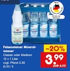 Aktuelle Mineralwasser Angebote bei Netto Marken-Discount in Duisburg Aktuelles Classic Angebot bei Netto Marken-Discount in Duisburg ab 3,99 €