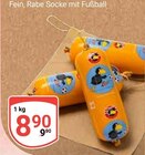 Fein, Rabe Socke mit Fußball im Angebot bei GLOBUS in Halle Fein, Rabe Socke mit Fußball Angebote bei GLOBUS Halle für 8,90 €