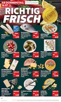 Gouda Angebot im Kaufland Prospekt, gültig von 13.07.2026 bis 15.07.2026 Gouda Angebot im aktuellen Kaufland Prospekt auf Seite 33