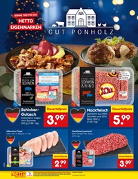 Netto Marken-Discount Hackfleisch im Prospekt 