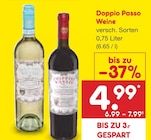 Doppio Passo Weine bei Netto Marken-Discount im Grebenau Prospekt für 4,99 €