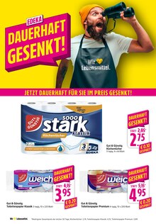Toilettenpapier im EDEKA Prospekt "Aktuelle Angebote" mit 41 Seiten (Mannheim)