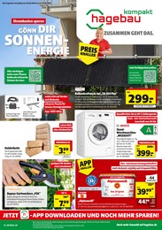 hagebau kompakt Prospekt für Vreden: "GÖNN DIR SONNENENERGIE", 8 Seiten, 29.08.2026 - 05.09.2026