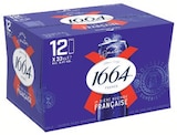 Bière blonde 5,5° - 1664 en promo chez Hyper U Reims à 6,53 €