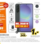 MEDIMAX Wismar - Galaxy A36 5G (128GB) Angebot im Prospekt Galaxy A36 5G (128GB) bei MEDIMAX im Wismar Prospekt für 1,00 €