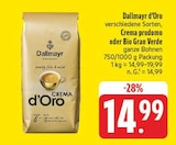 Crema d'Oro im Angebot bei nah und gut in Zwickau Crema d'Oro Angebote von Dallmayr bei nah und gut Zwickau für 14,99 €