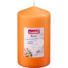 Stumpenkerze glatte 140/80 D.Orange von Profissimo im aktuellen dm-drogerie markt Prospekt für 2,25 €