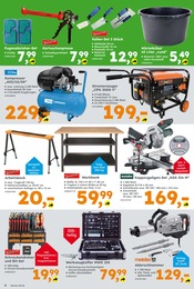 Bohrmaschine im Globus-Baumarkt Prospekt in Salzgitter Aktueller Globus-Baumarkt Prospekt mit Bohrmaschine, "Immer eine Idee besser", Seite 8