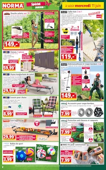 Prospectus Norma à Uckange, "Votre Discounter Régional", 14 pages de promos valables du 11/06/2025 au 17/06/2025