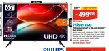 Téléviseur smart tv 4k uhd dled 65’’ Ref. 65A6K - Hisense en promo chez Cora Gonesse à 499,99 €