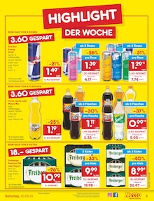 Coca Cola im Netto Marken-Discount Prospekt "Aktuelle Angebote" mit 51 Seiten (Gera)