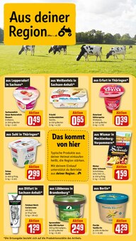 Milch im aktuellen REWE Prospekt (Rostock) Milch im REWE Prospekt "Dein Markt" mit 34 Seiten (Rostock)