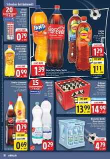 Cola im EDEKA Prospekt "Aktuelle Angebote" mit 24 Seiten (Rheda-Wiedenbrück)