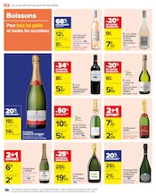 Champagne Brut Angebote im Prospekt "Maxi format mini prix" von Carrefour auf Seite 62
